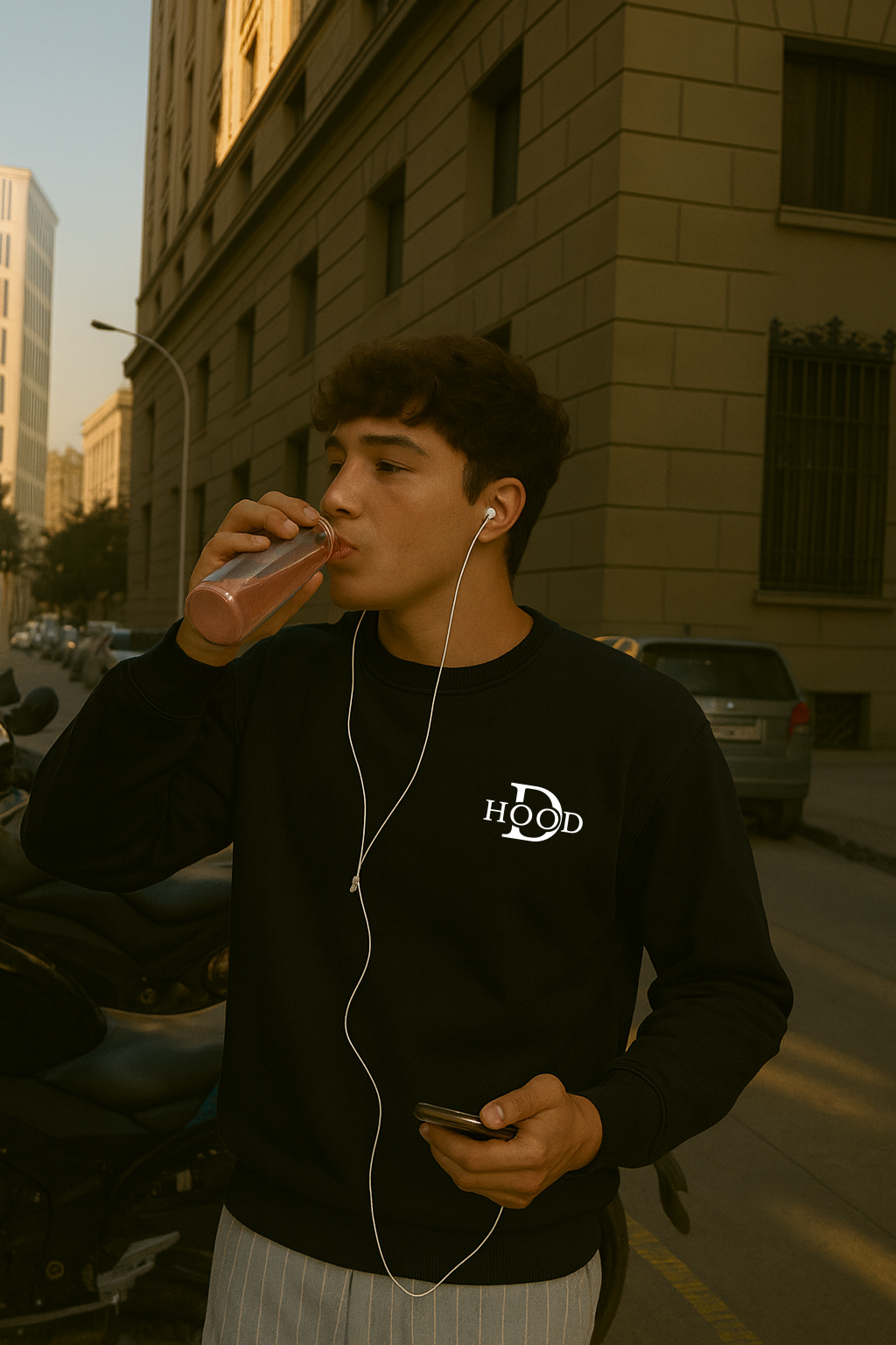 DESI HOOD UNISEX 350 GSM HEAVY FABRIC SWEATSHIRT