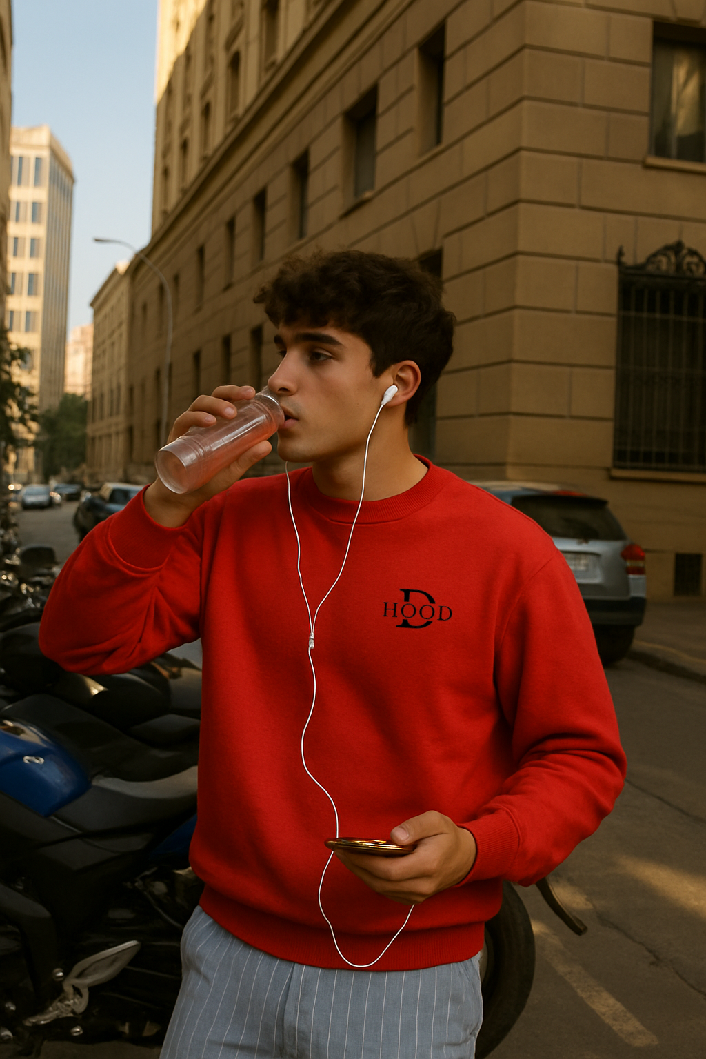 DESI HOOD UNISEX 350 GSM HEAVY FABRIC SWEATSHIRT