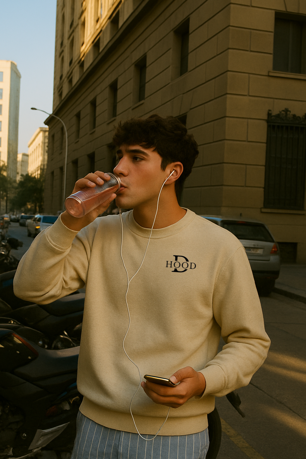 DESI HOOD UNISEX 350 GSM HEAVY FABRIC SWEATSHIRT