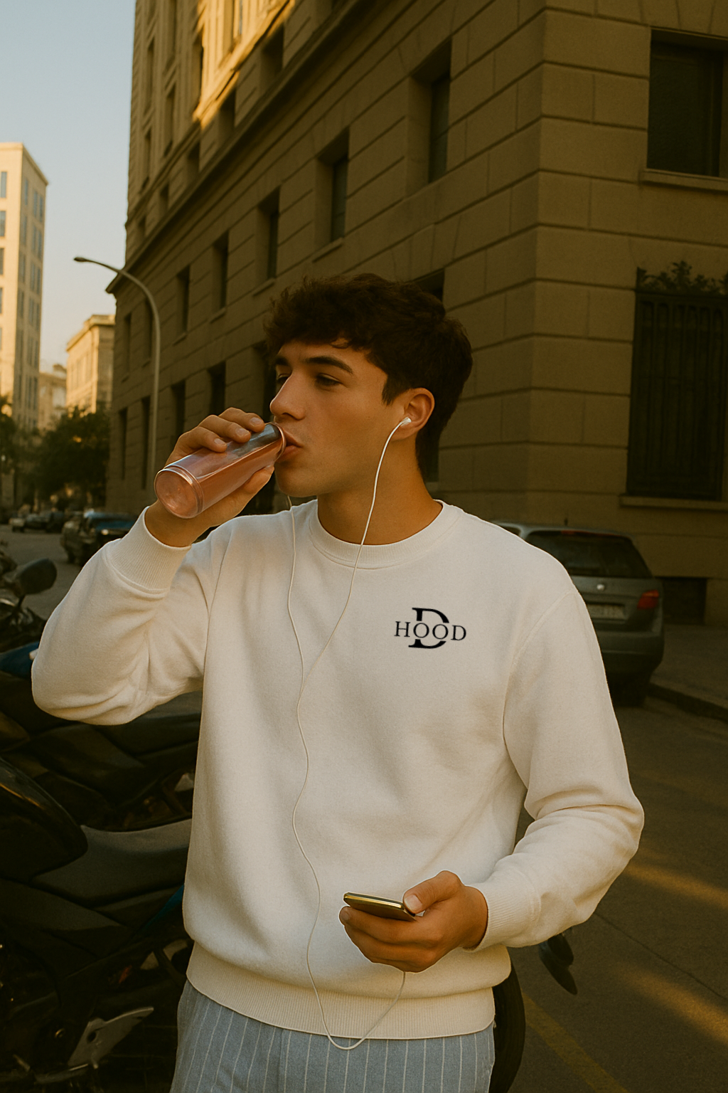 DESI HOOD UNISEX 350 GSM HEAVY FABRIC SWEATSHIRT