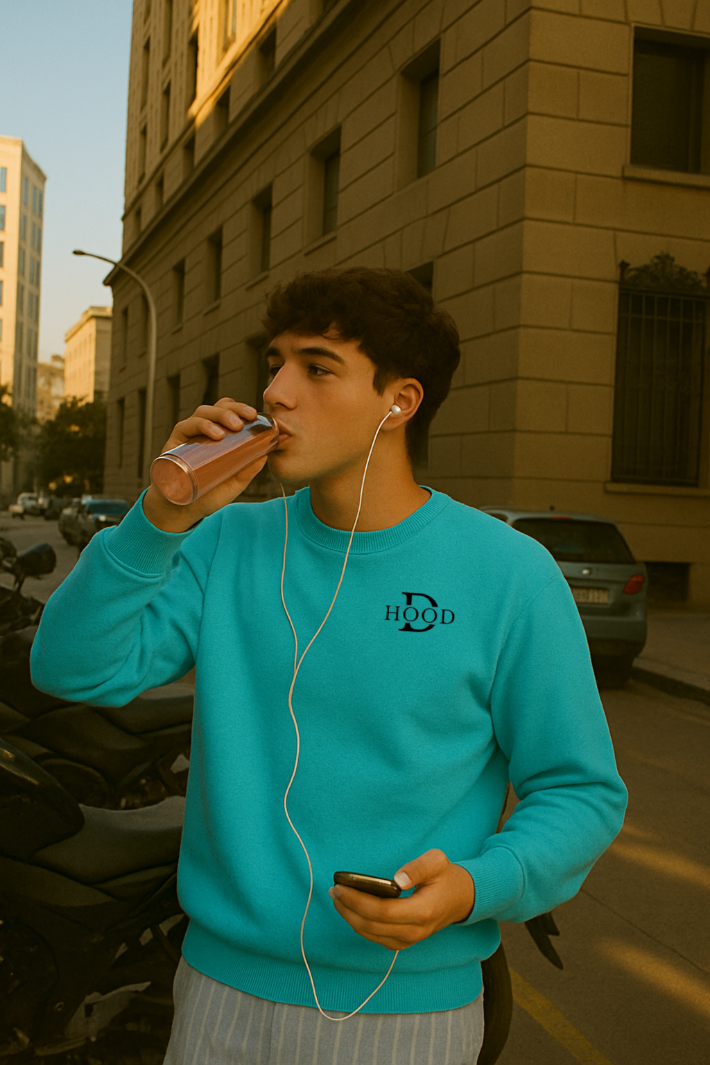 DESI HOOD UNISEX 350 GSM HEAVY FABRIC SWEATSHIRT