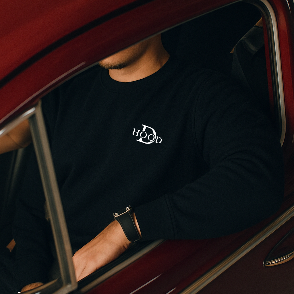 DESI HOOD Printed UNISEX 350 GSM HEAVY FABRIC SWEATSHIRT