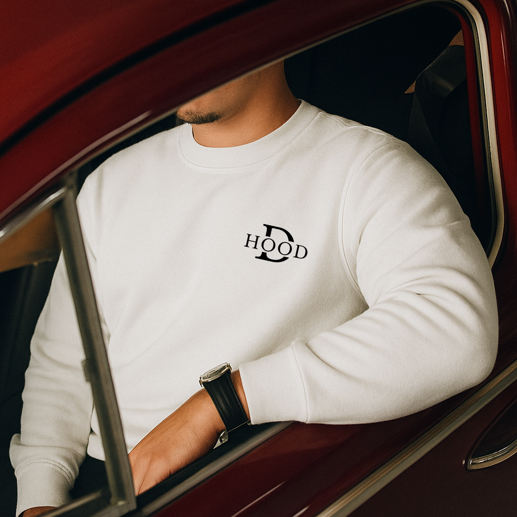 DESI HOOD Printed UNISEX 350 GSM HEAVY FABRIC SWEATSHIRT