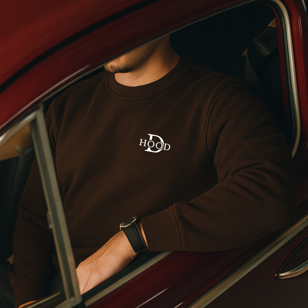 DESI HOOD Printed UNISEX 350 GSM HEAVY FABRIC SWEATSHIRT