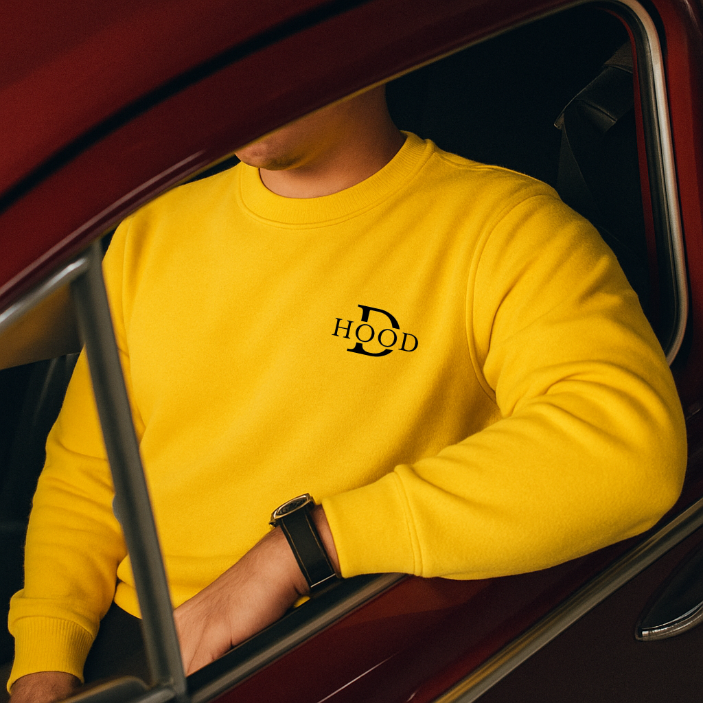 DESI HOOD Printed UNISEX 350 GSM HEAVY FABRIC SWEATSHIRT