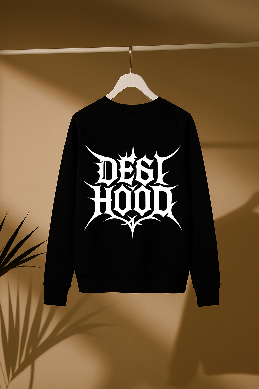DESI HOOD Printed UNISEX 350 GSM HEAVY FABRIC SWEATSHIRT