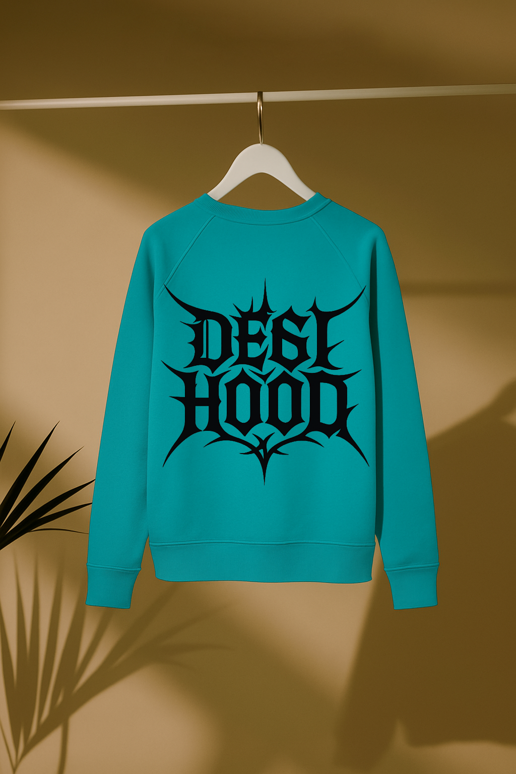 DESI HOOD Printed UNISEX 350 GSM HEAVY FABRIC SWEATSHIRT