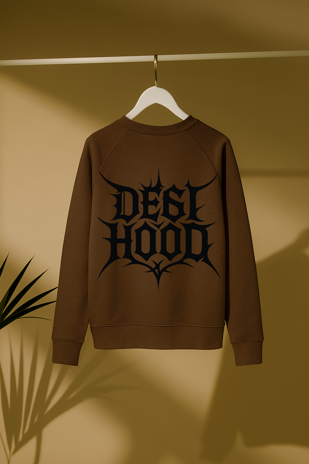 DESI HOOD Printed UNISEX 350 GSM HEAVY FABRIC SWEATSHIRT