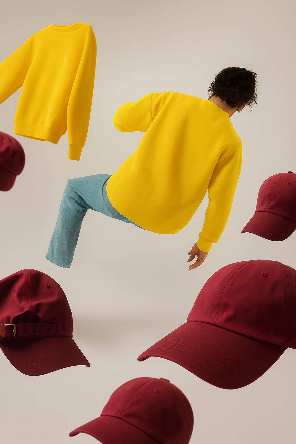 DESI HOOD Printed UNISEX 350 GSM HEAVY FABRIC SWEATSHIRT