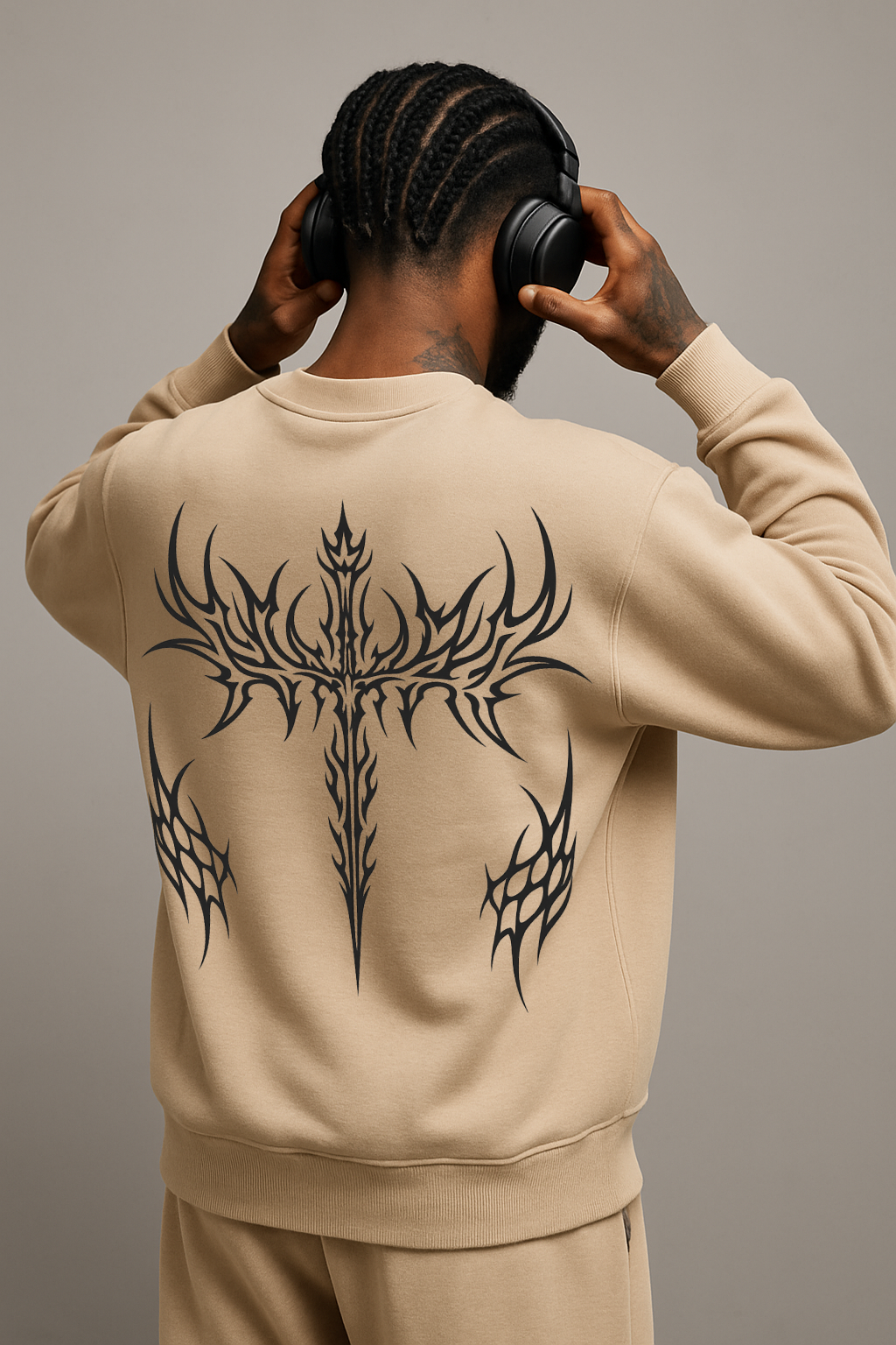 DESI HOOD UNISEX 350 GSM HEAVY FABRIC SWEATSHIRT