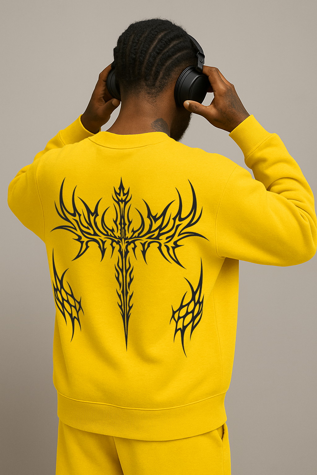 DESI HOOD UNISEX 350 GSM HEAVY FABRIC SWEATSHIRT