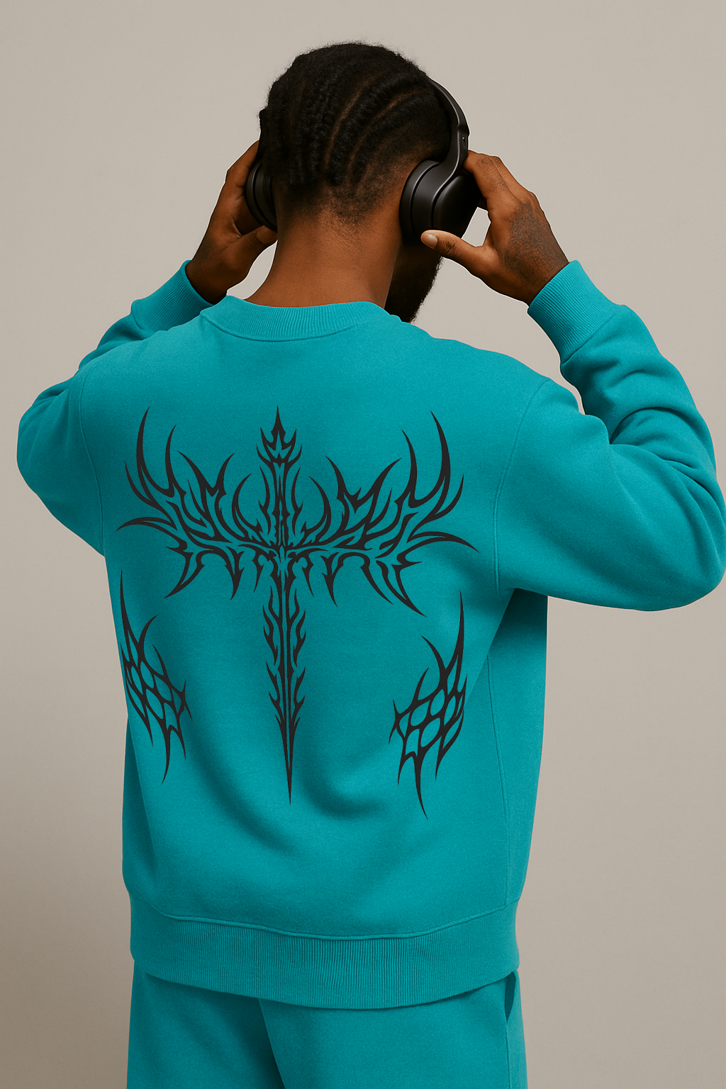 DESI HOOD UNISEX 350 GSM HEAVY FABRIC SWEATSHIRT