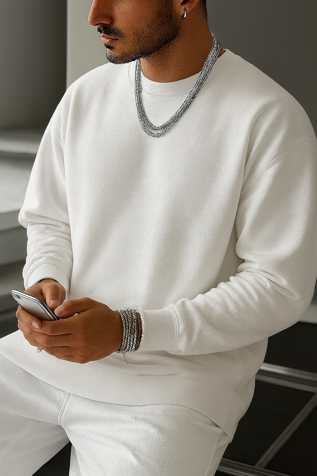 DESI HOOD Printed UNISEX 350 GSM HEAVY FABRIC SWEATSHIRT