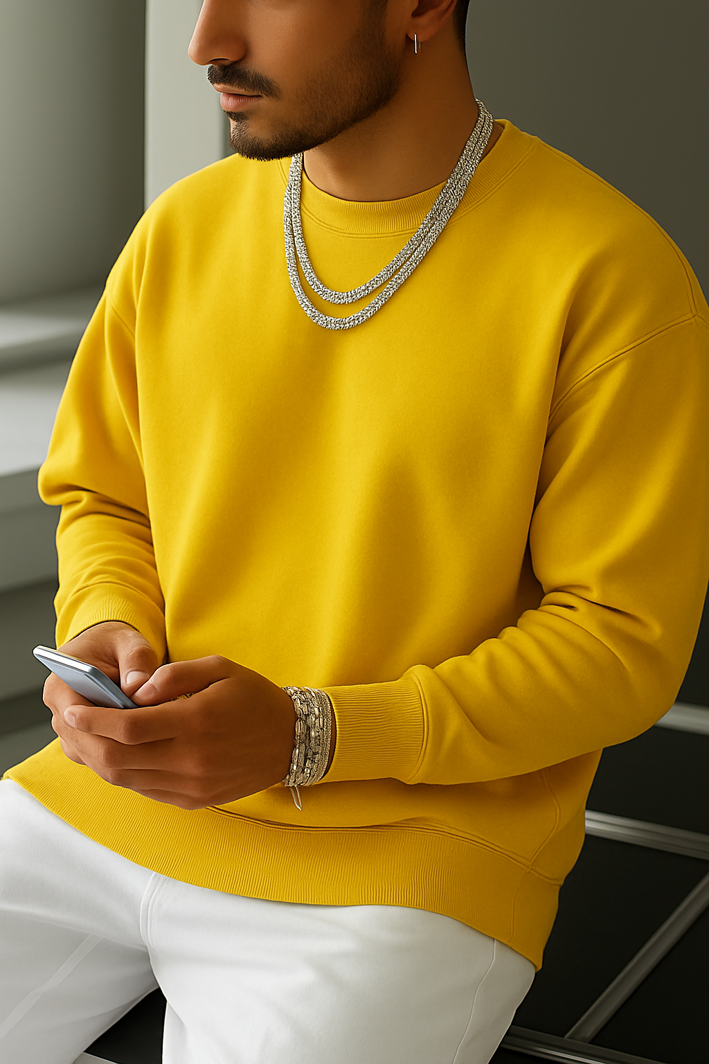 DESI HOOD Printed UNISEX 350 GSM HEAVY FABRIC SWEATSHIRT