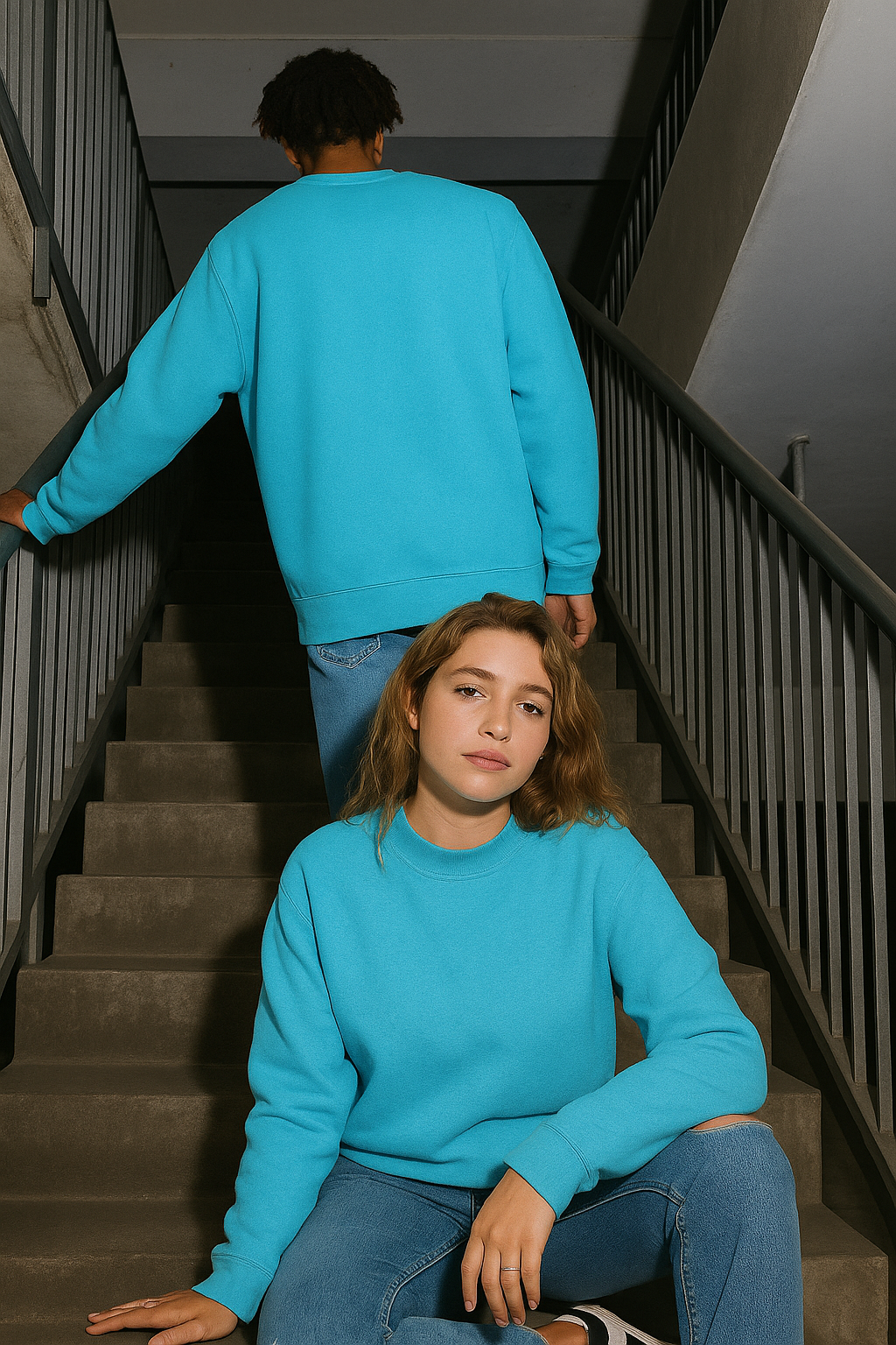 DESI HOOD Printed UNISEX 350 GSM HEAVY FABRIC SWEATSHIRT