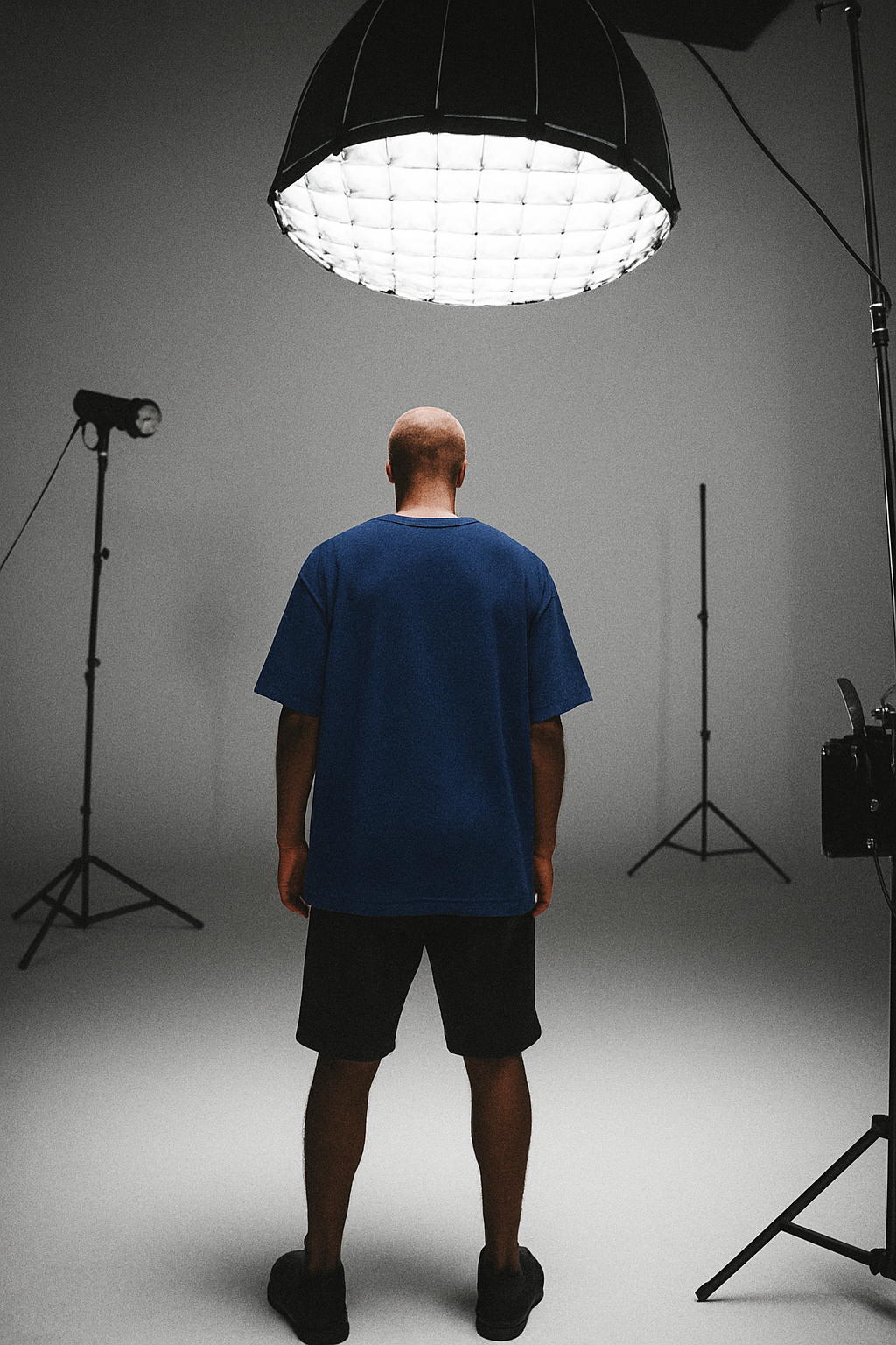 DESI HOOD SOLID UNISEX 240 GSM HEAVY FABRIC OVERSIZE TSHIRT