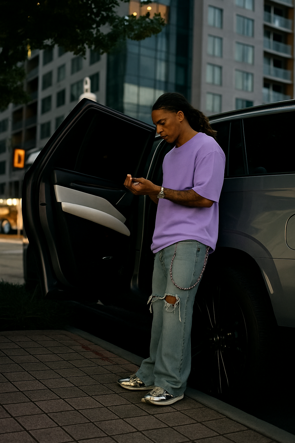 DESI HOOD SOLID UNISEX 240 GSM HEAVY FABRIC OVERSIZE TSHIRT