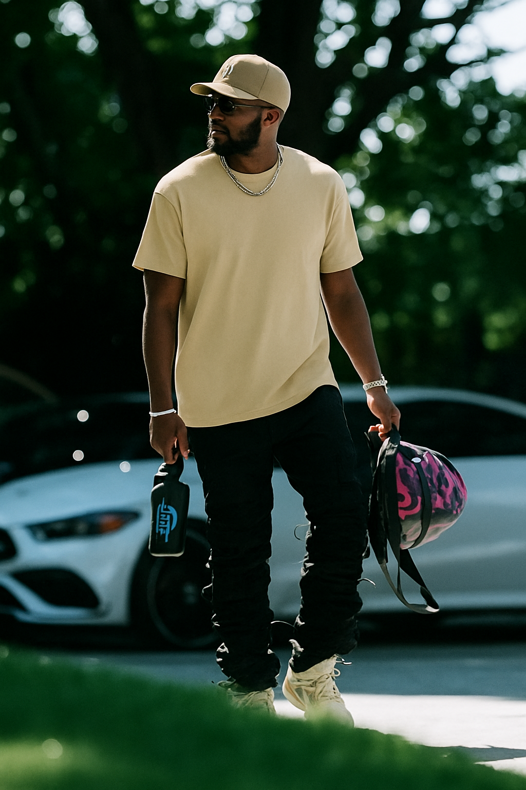 DESI HOOD SOLID UNISEX 240 GSM HEAVY FABRIC OVERSIZE TSHIRT