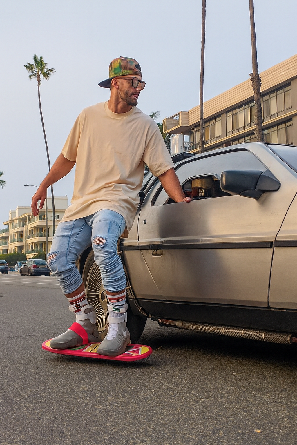 DESI HOOD SOLID UNISEX 240 GSM HEAVY FABRIC OVERSIZE TSHIRT