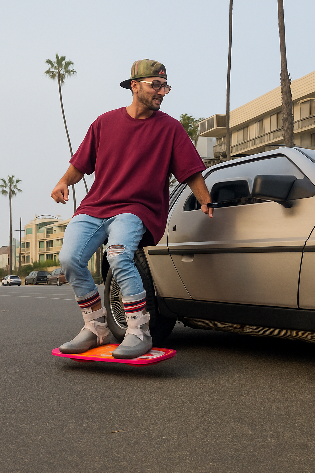 DESI HOOD SOLID UNISEX 240 GSM HEAVY FABRIC OVERSIZE TSHIRT