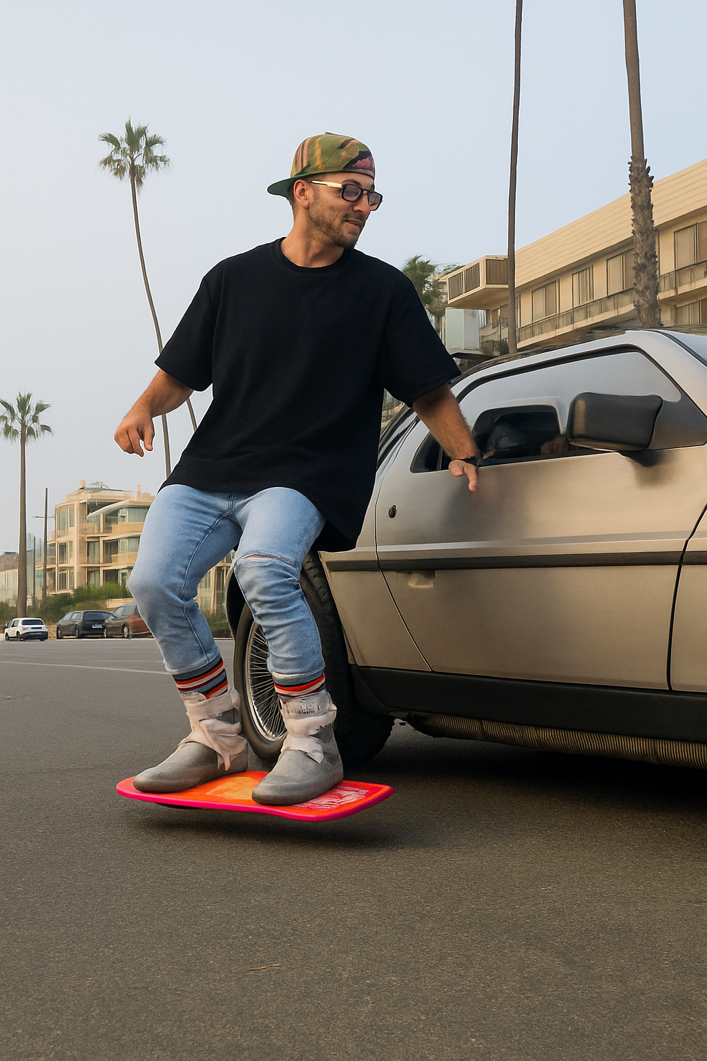 DESI HOOD SOLID UNISEX 240 GSM HEAVY FABRIC OVERSIZE TSHIRT