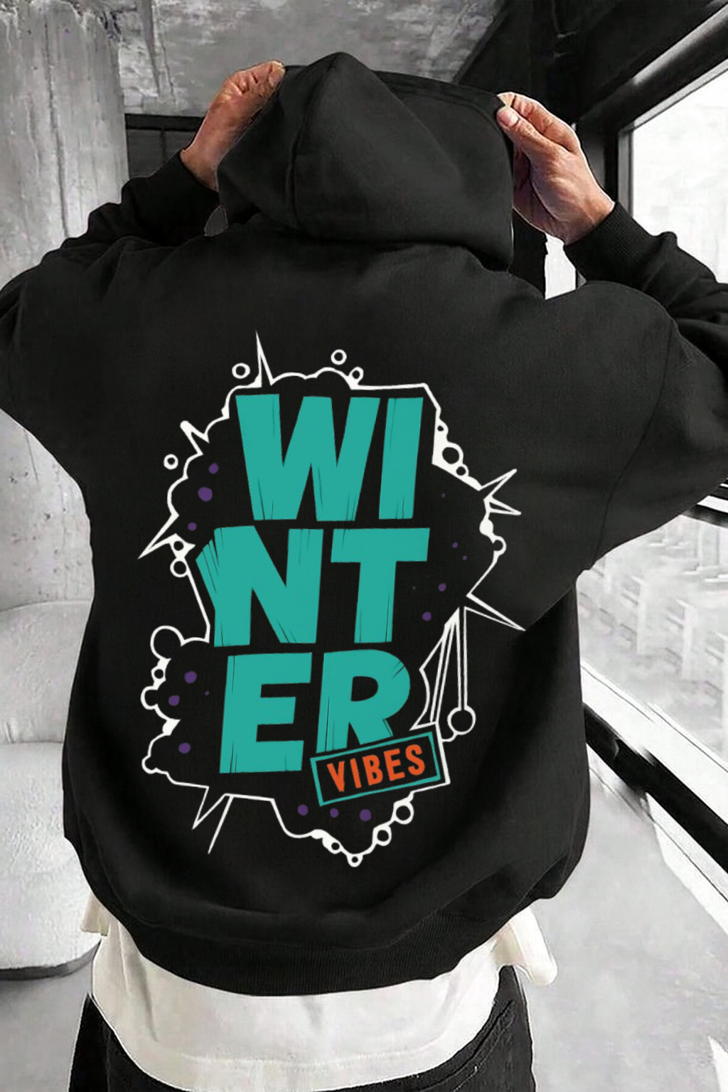 Desi Hood Pure Cotton 450 GSM Unisex Hoodie For Men & Women