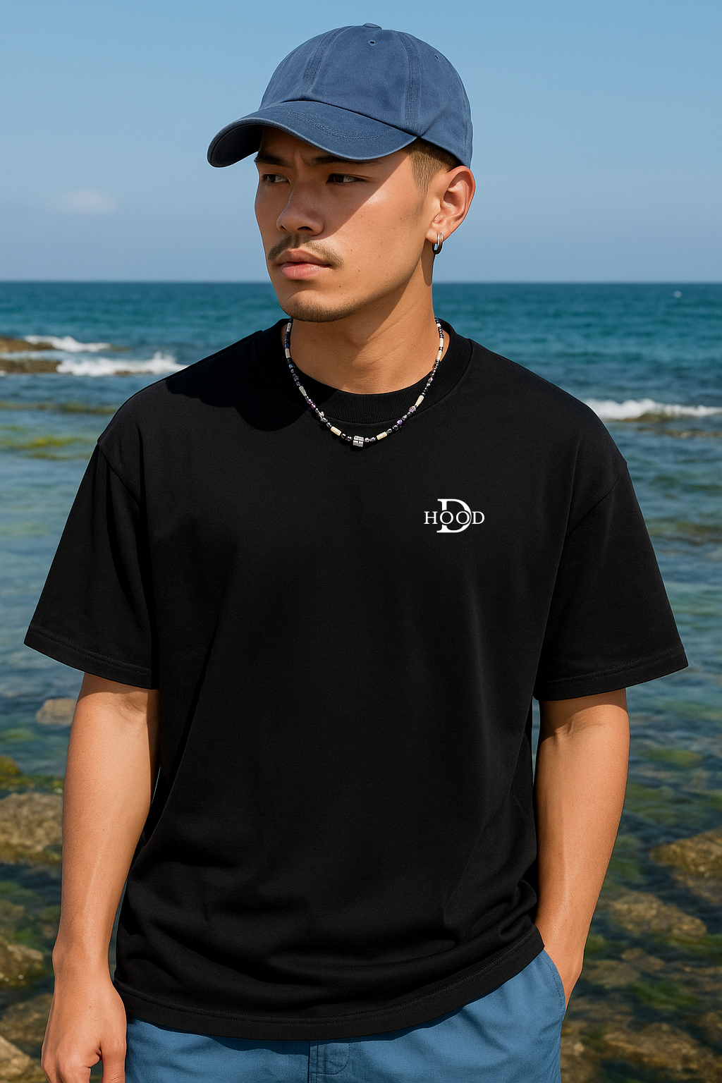 Desi Hood Toxic Printed Heavy fabric Oversize T-shirt