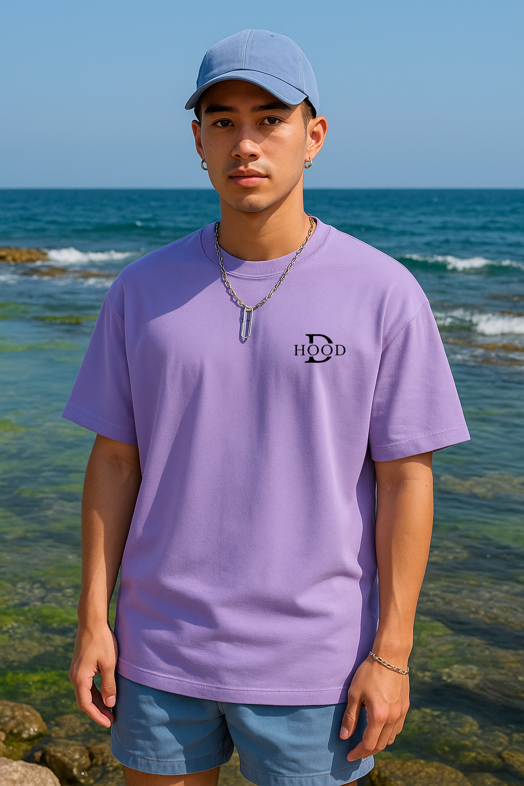 Desi Hood Toxic Printed Heavy fabric Oversize T-shirt